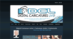 Desktop Screenshot of digitalcaricatureslive.com